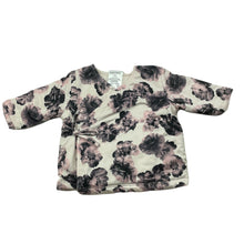 Load image into Gallery viewer, Girls Baby Baby, lightly wadded floral top, EUC, size 000,  