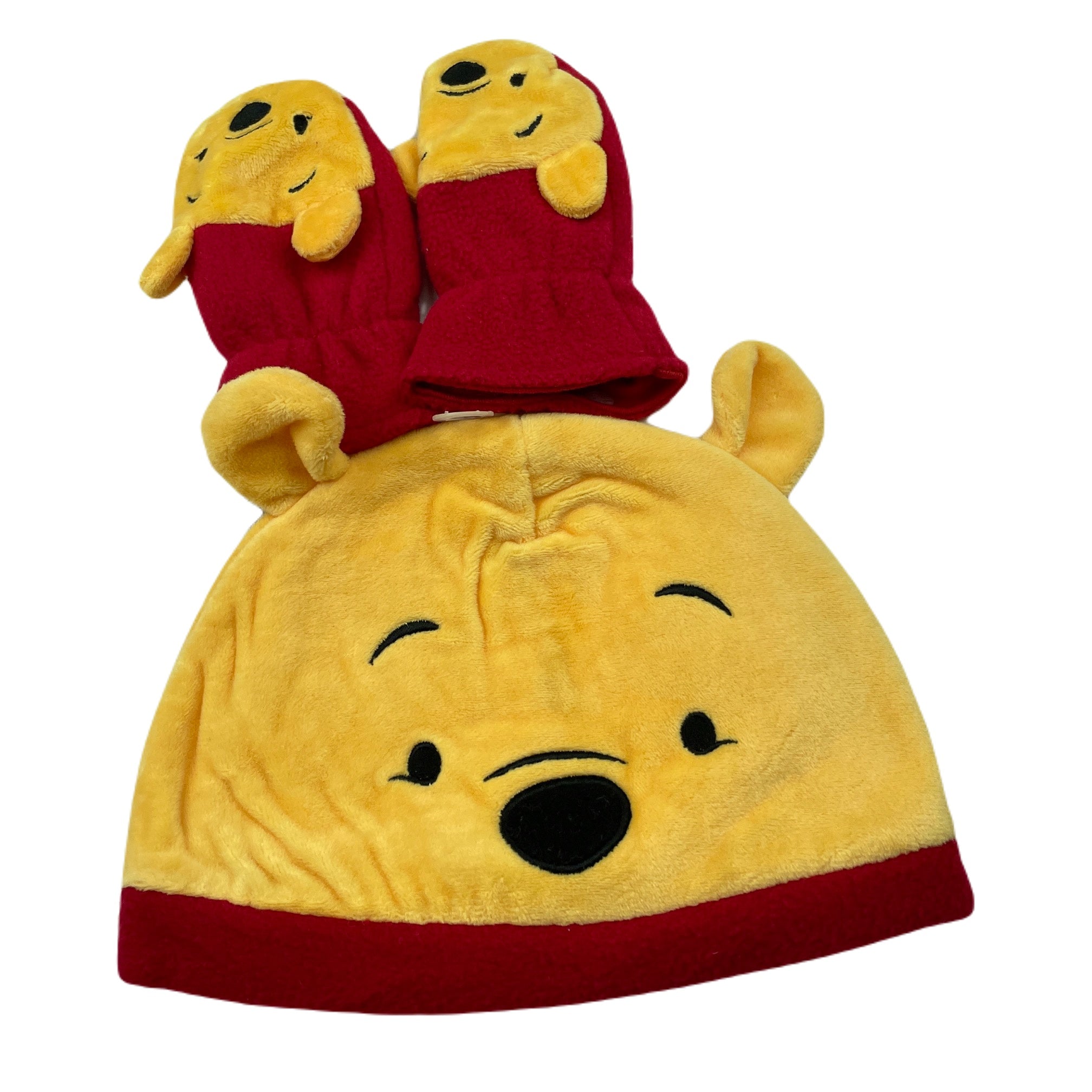 Disney, Winnie the Pooh winter hat mitts, NEW, size 00