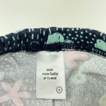 Load image into Gallery viewer, Girls Target, navy floral leggings / bottoms, EUC, size 0000,  