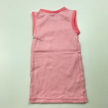 Load image into Gallery viewer, Girls Target, pink stripe cotton singlet top, FUC, size 0000,  