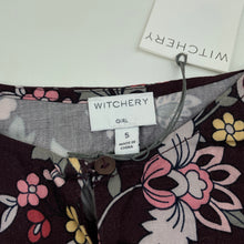 Load image into Gallery viewer, Girls Witchery, floral lightweight frill blouse / top, NEW, size 5,  