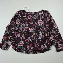 Load image into Gallery viewer, Girls Witchery, floral lightweight frill blouse / top, NEW, size 5,  