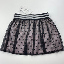 Load image into Gallery viewer, Girls Bardot Junior, lined tulle party skirt, elasticated, L: 27cm, NEW, size 4,  