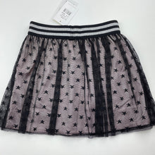 Load image into Gallery viewer, Girls Bardot Junior, lined tulle party skirt, elasticated, L: 30.5cm, NEW, size 6,  