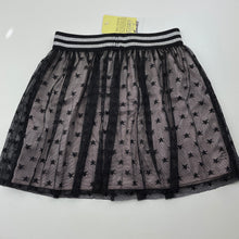 Load image into Gallery viewer, Girls Bardot Junior, lined tulle party skirt, elasticated, L: 34cm, NEW, size 7,  