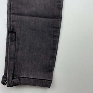 Girls Witchery, knit stretch denim pants, elasticated, Inside leg: 56cm, NEW, size 10,  