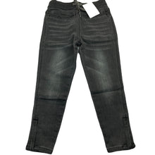 Load image into Gallery viewer, Girls Witchery, knit stretch denim pants, elasticated, Inside leg: 43cm, NEW, size 5,  