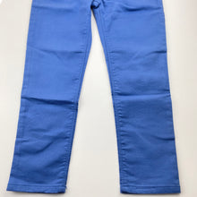 Load image into Gallery viewer, Girls Osh Kosh, blue jeggings / pants, elasticated, Inside leg: 44.5cm, NEW, size 6,  
