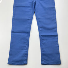 Load image into Gallery viewer, Girls Osh Kosh, blue jeggings / pants, elasticated, Inside leg: 42cm, NEW, size 5,  
