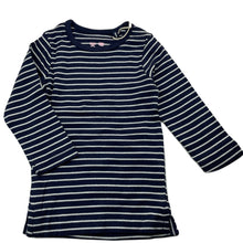 Load image into Gallery viewer, Girls Cotton On, navy soft cotton long sleeve top, NEW, size 1,  