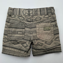 Load image into Gallery viewer, Boys Target, khaki cotton shorts, adjustable, FUC, size 000,  