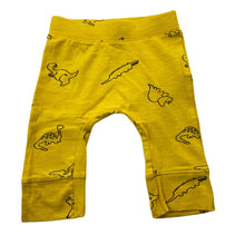 Load image into Gallery viewer, unisex Cotton On, yellow leggings / bottoms, elasticated, EUC, size 000,  