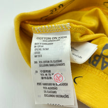 Load image into Gallery viewer, unisex Cotton On, yellow leggings / bottoms, elasticated, EUC, size 000,  