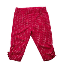Load image into Gallery viewer, Girls Matalan, pink &amp; white spot leggings / bottoms, EUC, size 000,  
