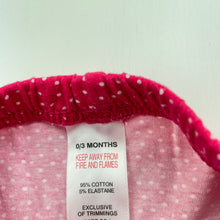 Load image into Gallery viewer, Girls Matalan, pink &amp; white spot leggings / bottoms, EUC, size 000,  