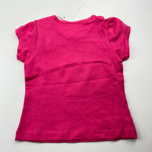Load image into Gallery viewer, Girls Dymples, pink stretchy t-shirt / top, NEW, size 000,  