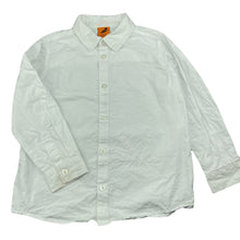 Load image into Gallery viewer, Boys Tilt, white cotton long sleeve shirt, FUC, size 6,  