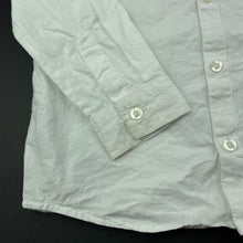 Load image into Gallery viewer, Boys Tilt, white cotton long sleeve shirt, FUC, size 6,  