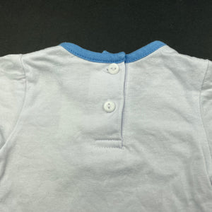 Boys Blue Sky, cotton t-shirt / top, FUC, size 000,  
