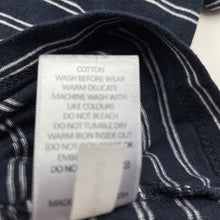 Load image into Gallery viewer, Girls Target, navy cotton t-shirt / top, GUC, size 7,  