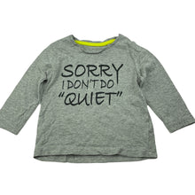 Load image into Gallery viewer, Boys Favourites, grey marle long sleeve t-shirt / top, FUC, size 2,  