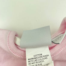 Load image into Gallery viewer, Girls Baby World, pink cotton coverall / romper, FUC, size 00000,  