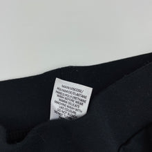Load image into Gallery viewer, Girls Target, black stretchy pants, elasticated, faux leather detail, Inside leg: 56cm, EUC, size 8,  