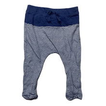 Load image into Gallery viewer, Boys Sprout, blue stripe cotton pants / bottoms, GUC, size 00,  