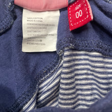 Load image into Gallery viewer, Boys Sprout, blue stripe cotton pants / bottoms, GUC, size 00,  