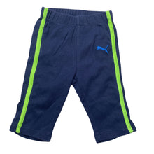 Load image into Gallery viewer, Boys PUMA, navy pants / bottoms, elasticated, FUC, size 000,  
