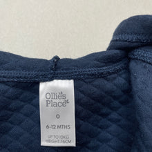 Load image into Gallery viewer, Boys Ollies Place, quilted cotton hooded vest, GUC, size 0,  