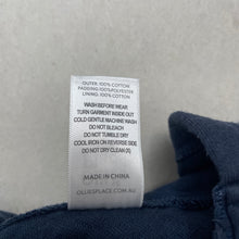 Load image into Gallery viewer, Boys Ollies Place, quilted cotton hooded vest, GUC, size 0,  