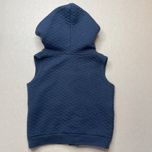 Load image into Gallery viewer, Boys Ollies Place, quilted cotton hooded vest, GUC, size 0,  