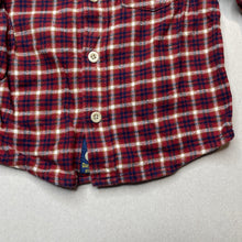 Load image into Gallery viewer, Boys Osh Kosh, brushed cotton long sleeve shirt, EUC, size 1-2,  