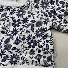 Load image into Gallery viewer, Girls Marquise, floral cotton lightweight sweater / top, GUC, size 000,  
