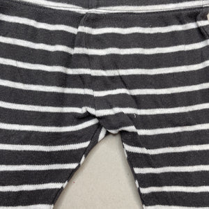 unisex Anko, striped leggings / bottoms, GUC, size 00,  