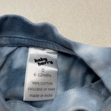 Load image into Gallery viewer, unisex Baby Berry, tie dyed cotton t-shirt / top, GUC, size 0,  