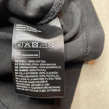 Load image into Gallery viewer, unisex H&amp;M, black cotton t-shirt / top, EUC, size 0,  