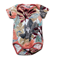 Load image into Gallery viewer, Girls Munster, cotton bodysuit / romper, owl, GUC, size 00,  
