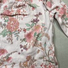 Load image into Gallery viewer, Girls Next, floral stretchy long sleeve top, GUC, size 0000,  