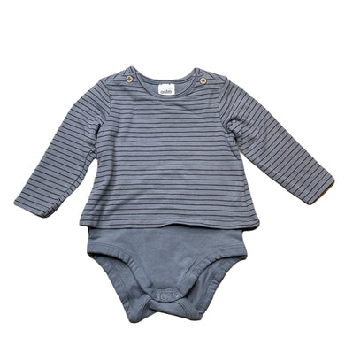 Boys Anko, soft feel stretchy romper, EUC, size 00,  