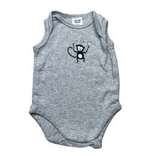 Load image into Gallery viewer, unisex Target, grey cotton bodysuit / romper, GUC, size 0000,  