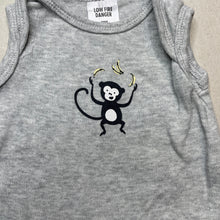 Load image into Gallery viewer, unisex Target, grey cotton bodysuit / romper, GUC, size 0000,  
