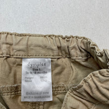 Load image into Gallery viewer, Boys Dymples, cotton cargo shorts, adjustable, GUC, size 1,  
