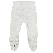 Load image into Gallery viewer, unisex Sprout, grey footed leggings / bottoms, elasticated, GUC, size 000,  