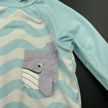 Load image into Gallery viewer, unisex Dymples, long sleeve rashie / swim top, EUC, size 0,  