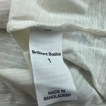 Load image into Gallery viewer, Girls Brilliant Basics, organic cotton long sleeve top, rabbits, EUC, size 1,  