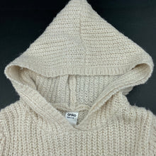Load image into Gallery viewer, Girls Anko, chunky knit hoodie sweater, GUC, size 6,  
