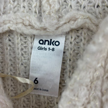 Load image into Gallery viewer, Girls Anko, chunky knit hoodie sweater, GUC, size 6,  