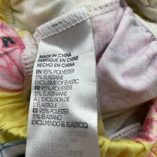 Load image into Gallery viewer, Girls Kidding Around, yellow floral ruffle bloomers / skirt, GUC, size 0,  